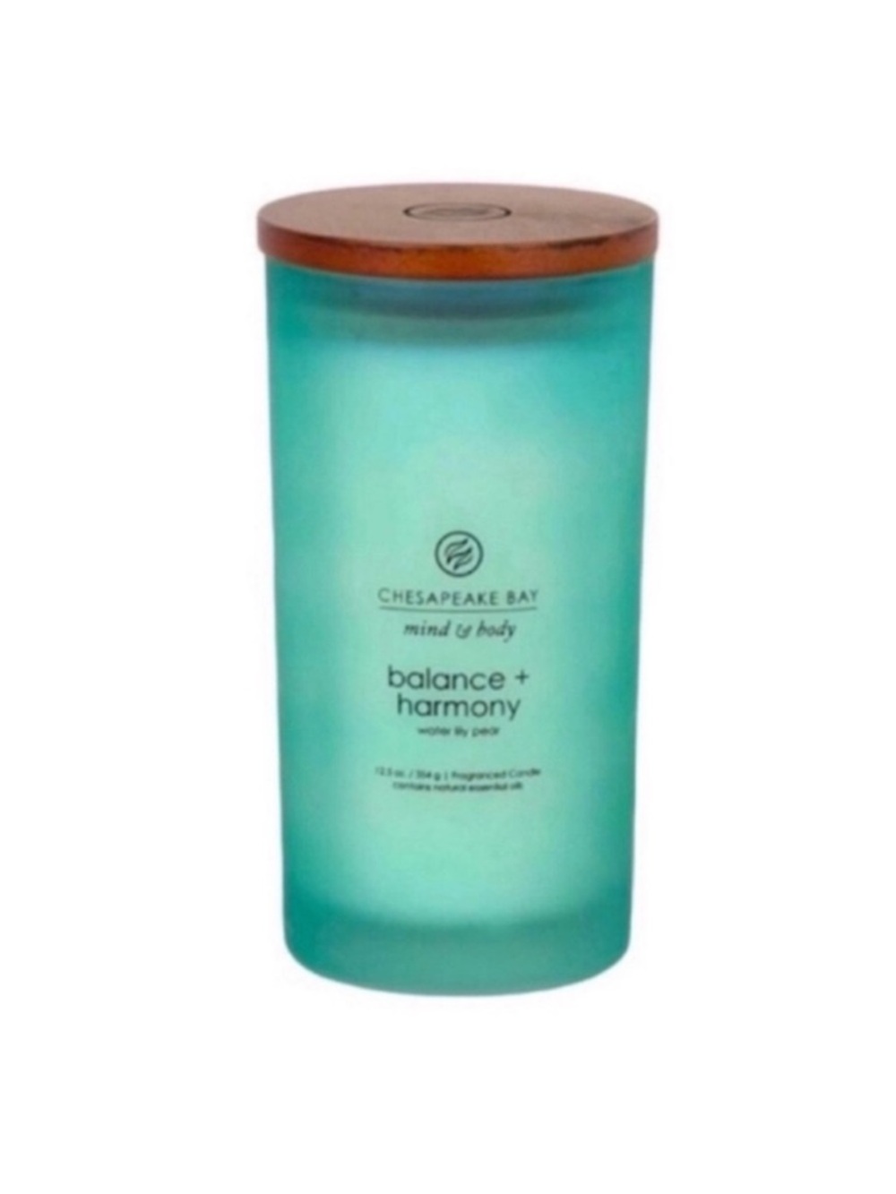 New Chesapeake Bay Mind and Body Balance and Harmony Water Lily Pear Candle